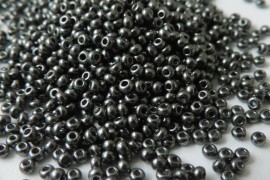 (28908.10.0) Бисер натуральный темно-серый