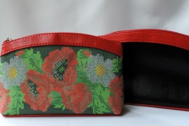 Косметичка-заготовка под вышивку (эко-кожа) 3HK-424