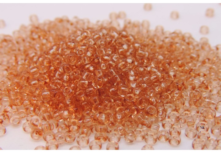 (01111.10.0) Бісер прозорий темно-бежевий