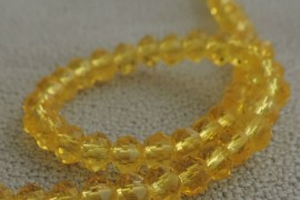(JSSW0051-04) Бусины на нитке, стеклянные