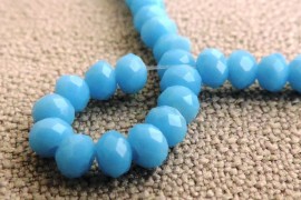 (JSSW0055-04) Бусины на нитке, стеклянные