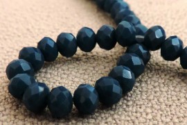 (JSSW0058-04) Бусины на нитке, стеклянные