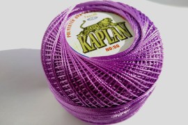 MSL0550 Ирис нитки полиэстеровые KAPLAN, цвет фиолетовый