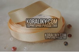 (0020250596) Стрічка атласна одностороння шириною 25 мм