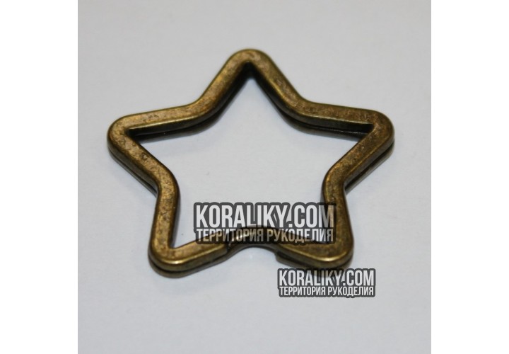 (MD3484,5) Кільце для ключів зірка