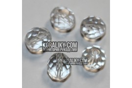 (STKB00030-08) Скляні бусини круглі грановані розмір 08 мм