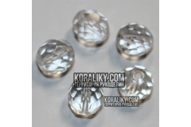 (STKB00030-09) Скляні бусини круглі грановані розмір  09 мм