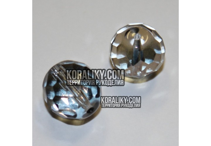 (STKB00030_14235-14) Скляні бусини круглі грановані розмір 6мм