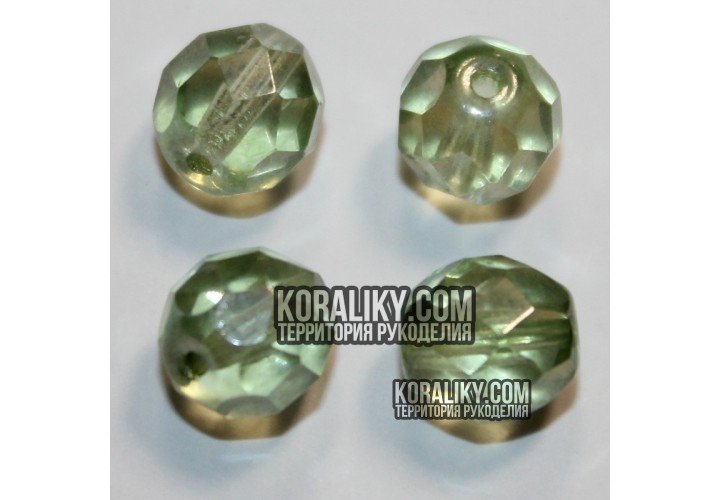 (STKB00030_14457-06) Скляні бусини круглі грановані розмір  06 мм