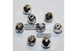 (STKB00030_27000-06) Скляні бусини круглі грановані розмір 6мм