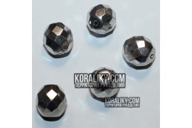 (STKB00030_27000-08) Скляні бусини круглі грановані розмір  08 мм