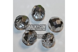 (STKB00030_27001-10) Скляні бусини круглі грановані розмір 10 мм