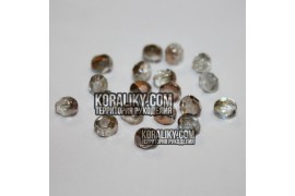 (STKB00030_27101-12) Скляні бусини круглі грановані розмір 12 мм