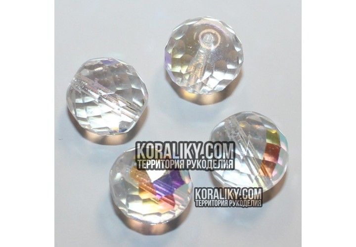 (STKB00030_28701-03) Скляні бусини круглі грановані розмір  03 мм