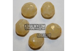 (STKB00030_44714-08) Скляні бусини круглі грановані розмір 08 мм