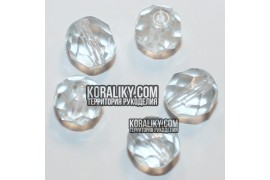 (STKB00030_45041-08) Скляні бусини круглі грановані розмір 08 мм