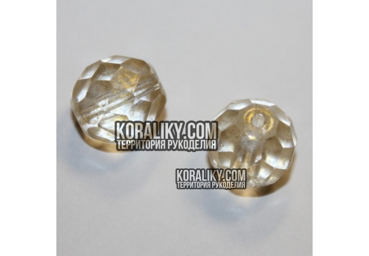 (STKB00030_56902-08) Скляні бусини круглі грановані розмір 08 мм
