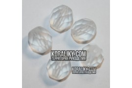 (STKB00030_84110-06) Скляні бусини круглі грановані розмір 6 мм