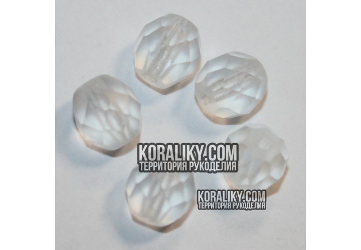 (STKB00030_84110-08) Скляні бусини круглі грановані розмір  08 мм