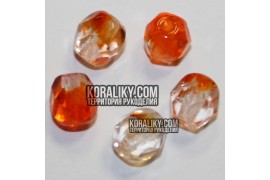 (STKB00030_90040-06) Скляні бусини круглі грановані розмір 6мм