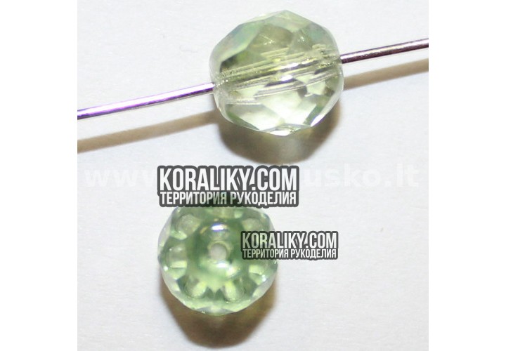 (STKB00030_91005-08) Скляні бусини круглі грановані розмір 08 мм