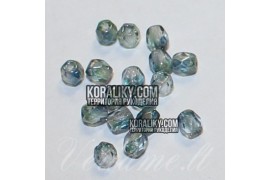 (STKB00030_91007-06) Скляні бусини круглі грановані розмір 6мм