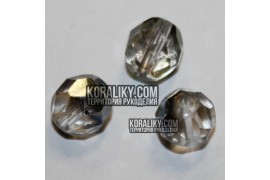 (STKB00118-06) Скляні бусини круглі грановані розмір 6мм