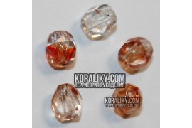 (STKB00123-04) Скляні бусини круглі грановані розмір  04 мм