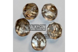 (STKB00160-08) Скляні бусини круглі грановані розмір 08 мм
