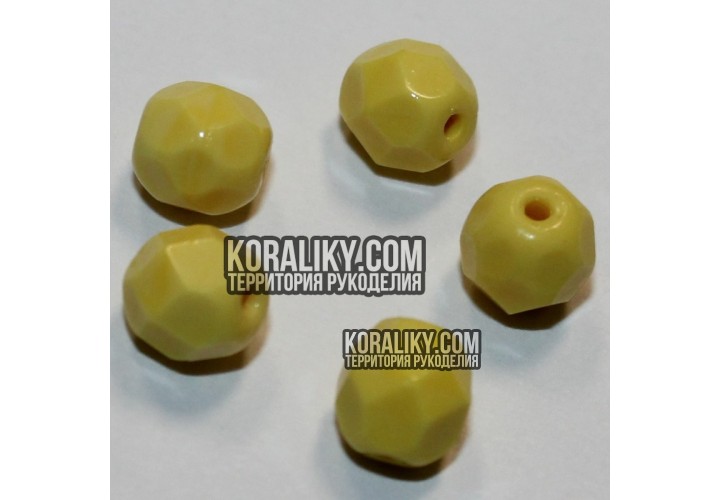 (STKB00196-06) Скляні бусини круглі грановані розмір 6мм