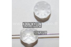 (STKB00247-11) Скляні бусини круглі грановані розмір 11 мм