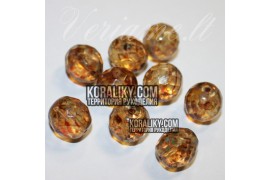 (STKB00297-10) Скляні бусини круглі грановані розмір 10 мм