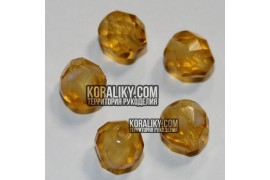 (STKB00332-08) Скляні бусини круглі грановані розмір 08 мм