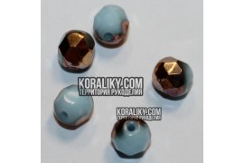 (STKB00345-06) Скляні бусини круглі грановані розмір 6мм