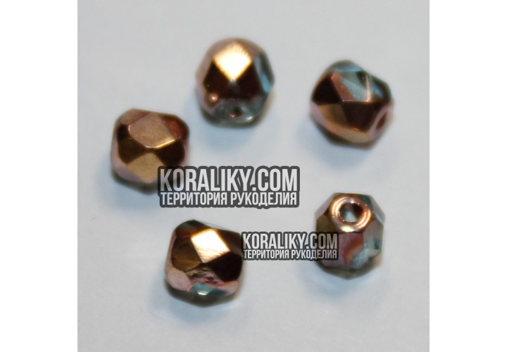 (STKB00356-04) Скляні бусини круглі грановані розмір 4 мм