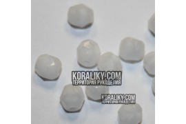 (STKB04000-06) Скляні бусини круглі грановані розмір 6 мм