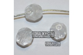 (STKB06008-08) Скляні бусини круглі грановані розмір  08 мм