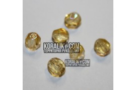 (STKB10010_28701-05) Скляні бусини круглі грановані розмір 5мм