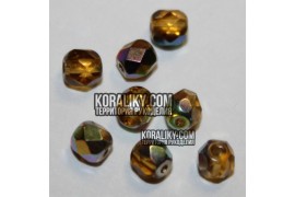 (STKB10040_28101-06) Скляні бусини круглі грановані розмір 6мм