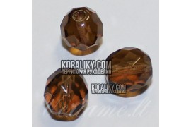 (STKB10210-08) Скляні бусини круглі грановані розмір 08 мм