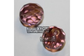 (STKB20010_28701-12) Скляні бусини круглі грановані розмір 12 мм