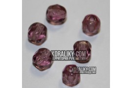 (STKB20040-14) Скляні бусини круглі грановані розмір  14 мм