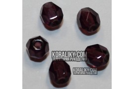 (STKB20080-12) Скляні бусини круглі грановані розмір  12 мм