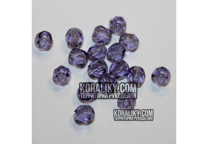 (STKB20510-12) Скляні бусини круглі грановані розмір  12 мм