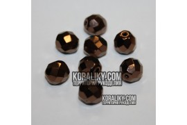 (STKB23980_14415-04) Скляні бусини круглі грановані розмір  04 мм