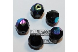 (STKB23980_28701-04) Скляні бусини круглі грановані розмір  04 мм