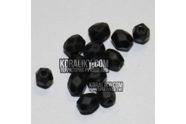 (STKB23980_39001-08) Скляні бусини круглі грановані розмір 08 мм