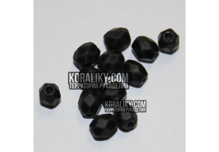 (STKB23980_39001-12) Стеклянные бусины круглые граненые размер 12 мм