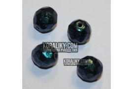 (STKB23980_56951-10) Скляні бусини круглі грановані розмір 10 мм