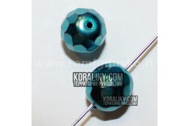 (STKB23980_70032-12) Скляні бусини круглі грановані розмір  12 мм